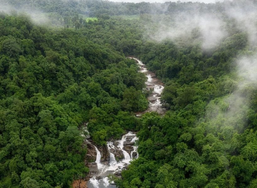 polluru water falls